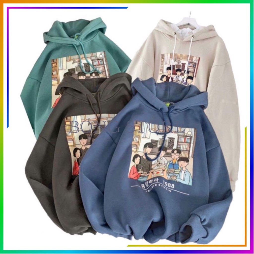 Áo Hoodie Nỉ Nữ, Áo Hôdie Nữ In Hình Gia Đình Form Rộng UNISEX Siêu Đẹp | BigBuy360 - bigbuy360.vn