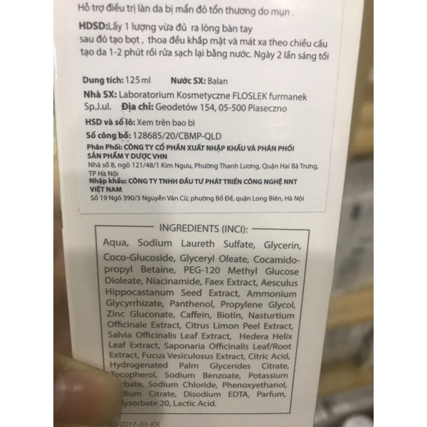 Kem Dưỡng Kiềm Dầu Floslek Anti Ance Mattifying cho da dầu mụn