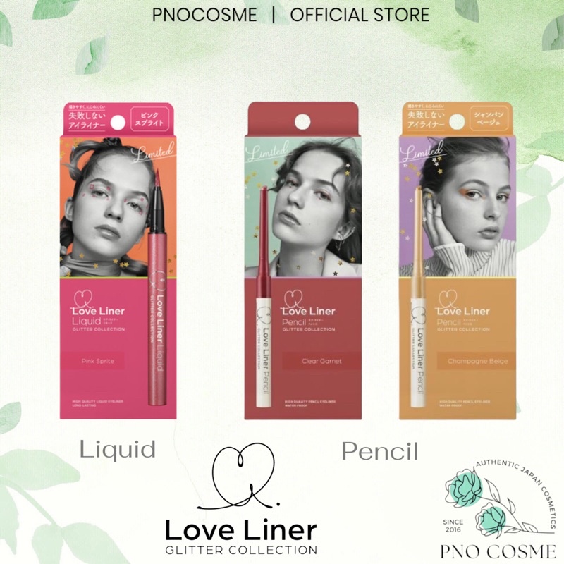 Bút kẻ mắt Eyeliner Love Liner có nhũ