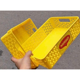 Combo 3 rổ nhựa vuông 20x30cm, nhựa Duy Tân