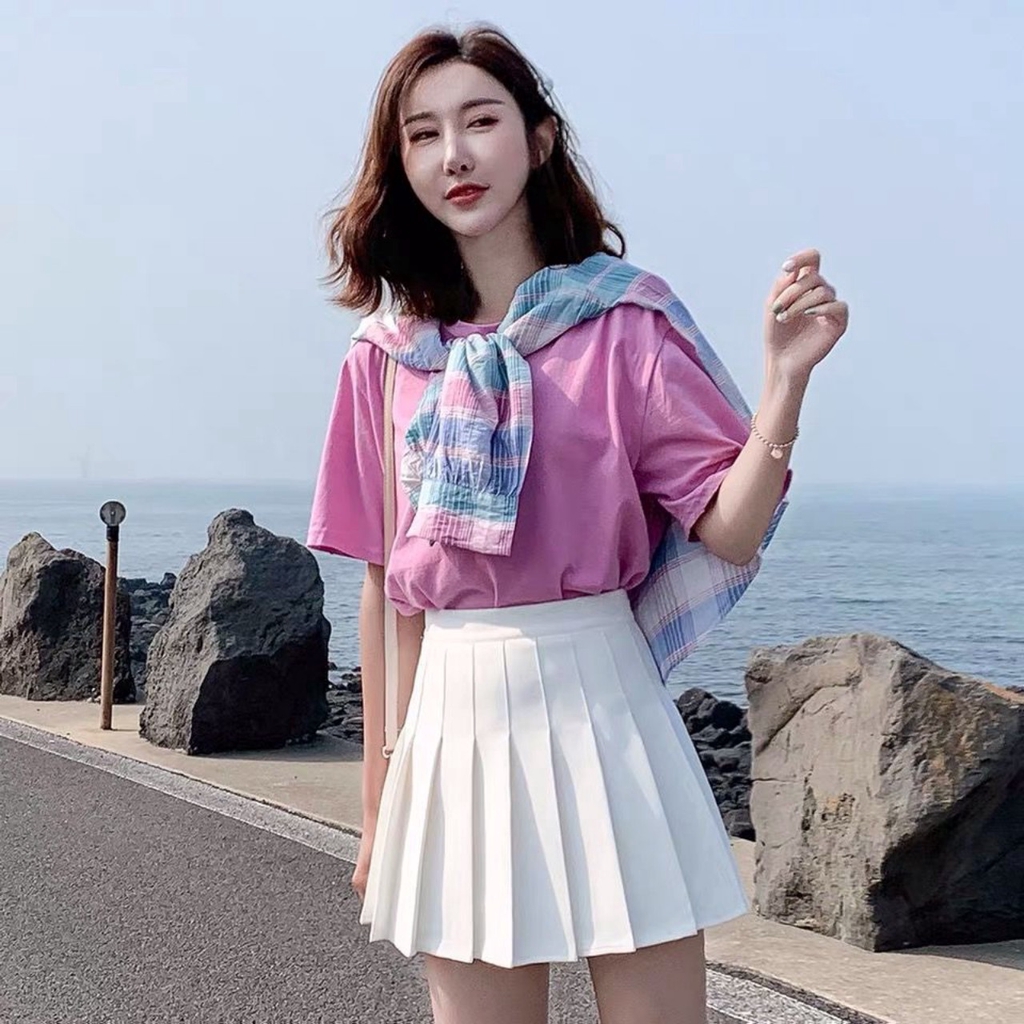 Chân váy tennis xếp ly Caro | BigBuy360 - bigbuy360.vn