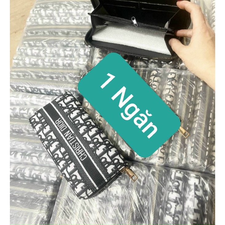 Ví Nữ Dio Dài - Size 20 - Chất Liệu Vải Dạ Dio - Loại Giá Rẻ - Giá Rẻ Nhất SHOPEE - HÌNH THẬT - Siêu Hót