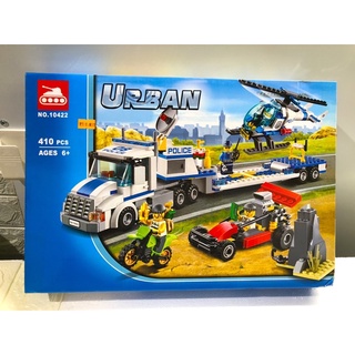 Lắp Ráp Mô Hình - Bela 10422 ( Xếp Hình Xe Cảnh Sát 410 Mảnh )