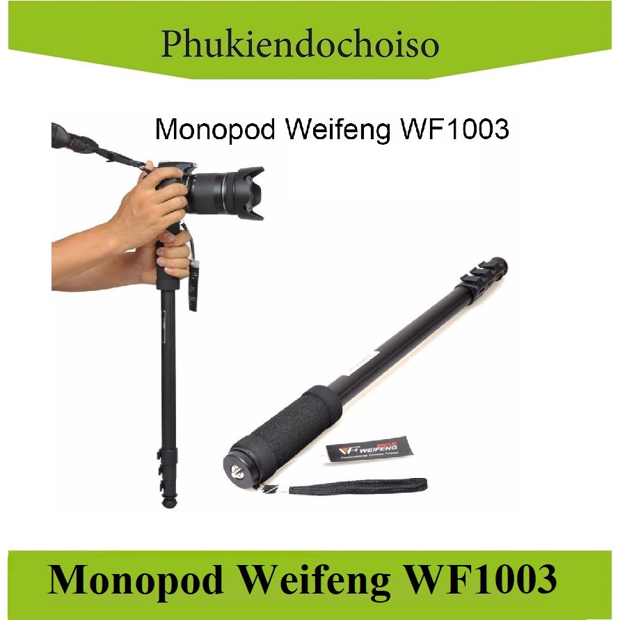 Chân máy ảnh Weifeng WT-1003- Chính hãng