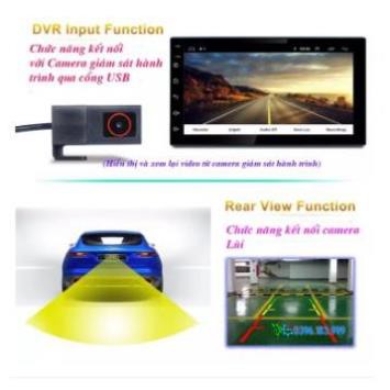 Hỗ trợ lắp đặt tại Hà Nội.COMBO Màn hình ô tô dvd android và mặt dưỡng theo xe INNOVA Số sàn đời 2013-2015 kèm giắc zin.