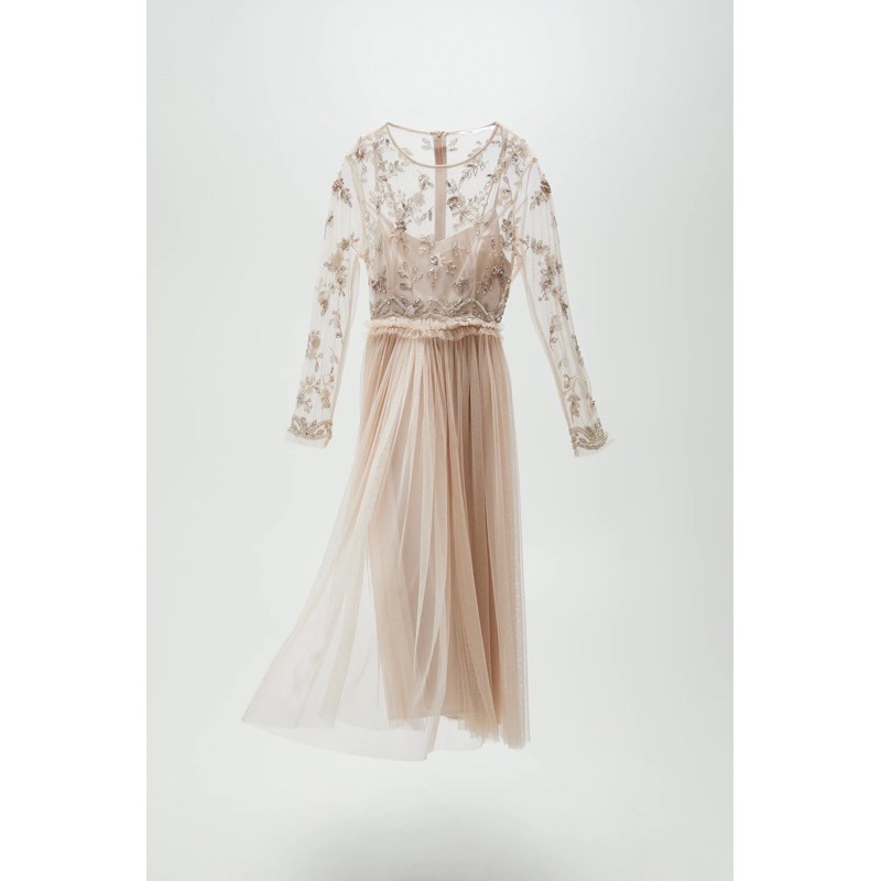 Váy Zara đính cườm limited