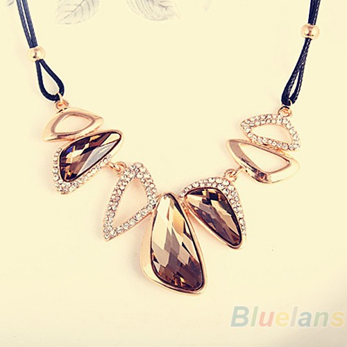 Hàng Có Sẵn! Cỡ LớnDây Chuyền Hợp Kim Nhôm Thiết Kế Hình Học Bất Đối Xứng Phong Cách Hàn Quốc Thời Trang Cho Nữ