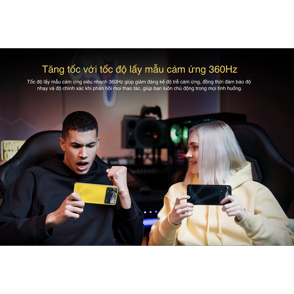 Điện thoại Xiaomi POCO X4 Pro 5G | AMOLED 120Hz | Bộ ba camera 108MP l Sạc nhanh 67W