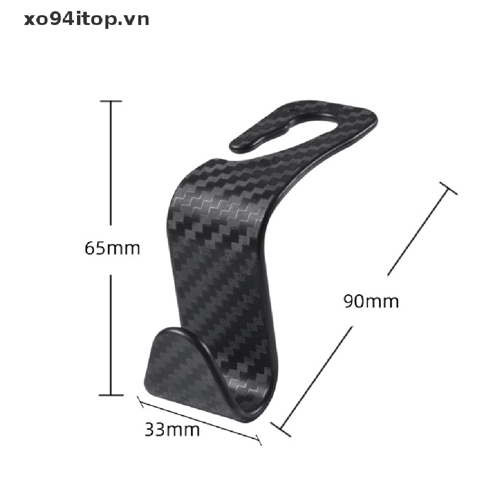 Xoitop 1 Móc Treo Đồ Gắn Sau Lưng Ghế Xe Hơi Thông Dụng