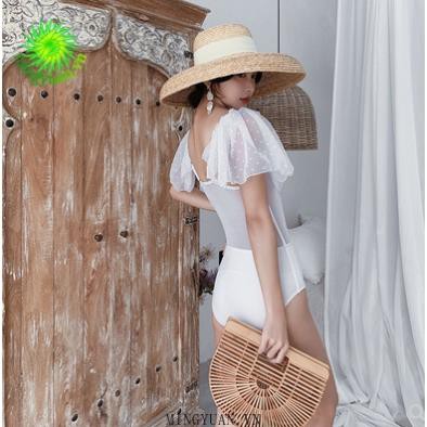 🍀 10.10 10.10 😍 🌸 🍀 9.9 Bikini một mảnh màu trắng tinh khiết quyến rũ cho nữ thời trang 2020 .. Đẹp . . Đẹp . . | BigBuy360 - bigbuy360.vn