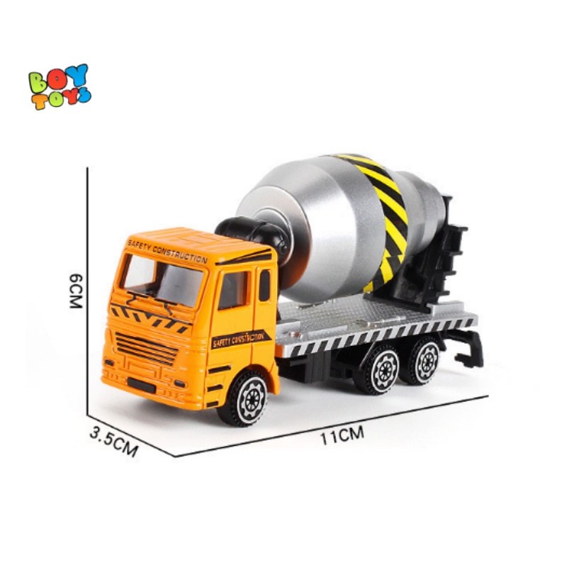 Đồ chơi mô hình xe trộn bê tông biến hình Robot 2 trong 1, tự động tránh vật cản cực thú vị cho bé