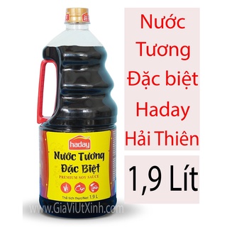 NƯỚC TƯƠNG ĐẶC BIỆT HADAY 1,9 LÍT - HADAY PREMIUM SOY SAUCE