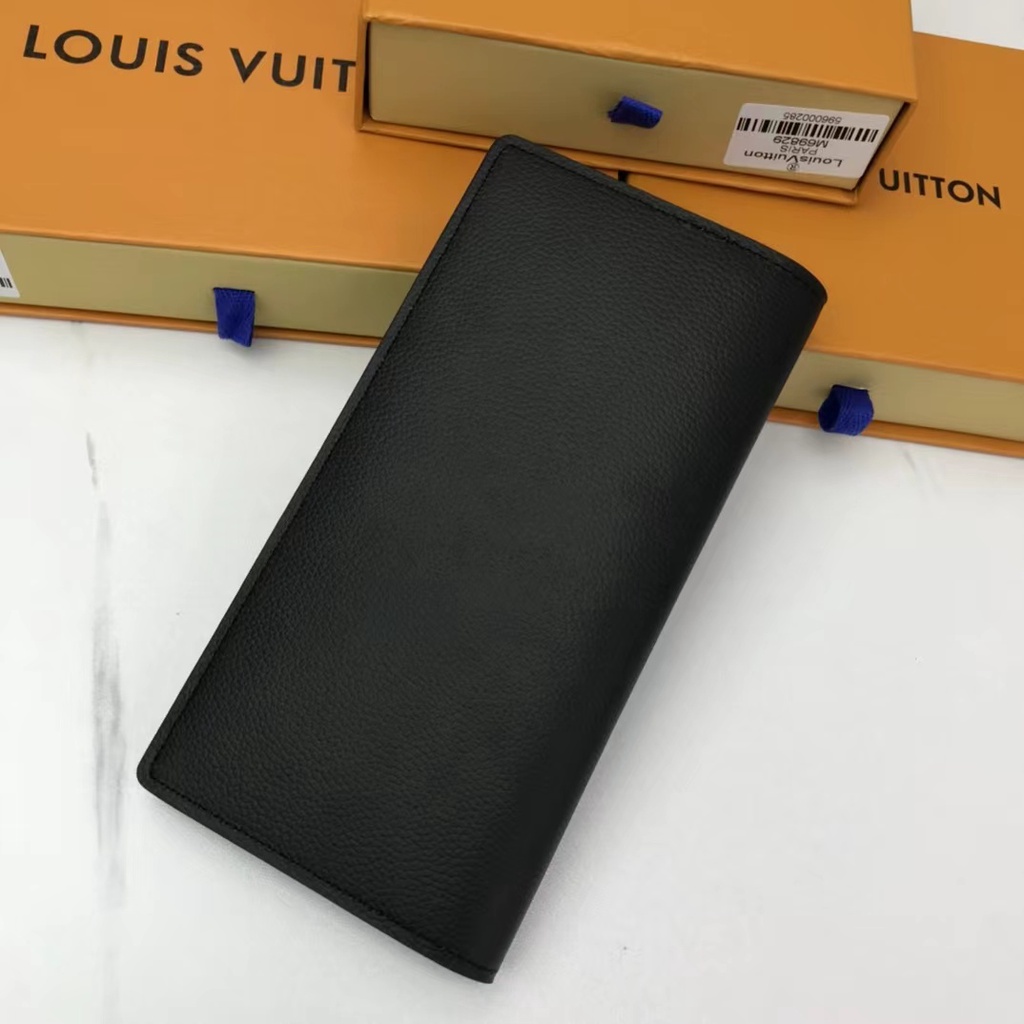 Sẵn sàng giao hàng Ví dài nam mới của Louis Vuitton LV có hộp