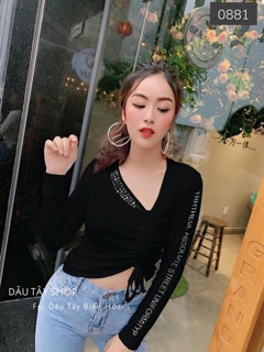 Áo lụa rút eo siêu xinh - CÓ VIDEO ẢNH THẬT