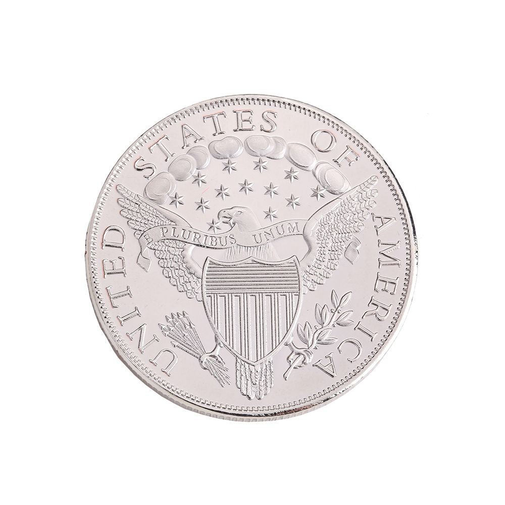 Art Gift Souvenir Silver Collection Commemorative Coin Statue Of Liberty