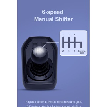 Cần số sàn USB 7 cấp PXN A6 Shifter dành cho mọi vô lăng PC