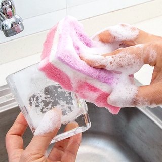 Miếng Bọt Biển Rửa Chén Nhiều Màu Sắc