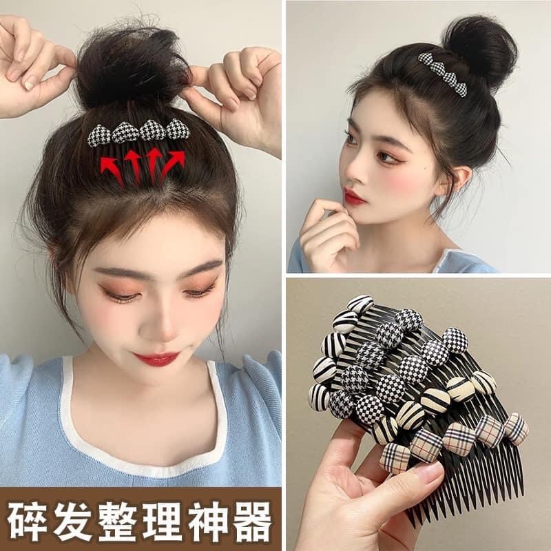 Xược ghim cài tóc con, chống rơi tóc họa tiết vitage cho bạn nữ