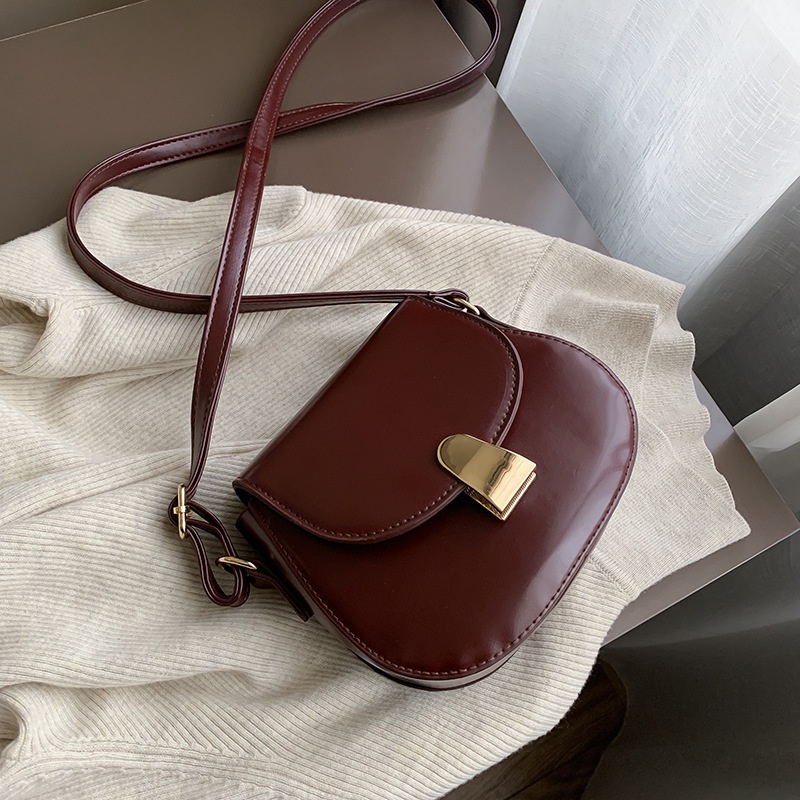 Túi đeo chéo phong cách retro thời trang Hàn Quốc mới cho nữ