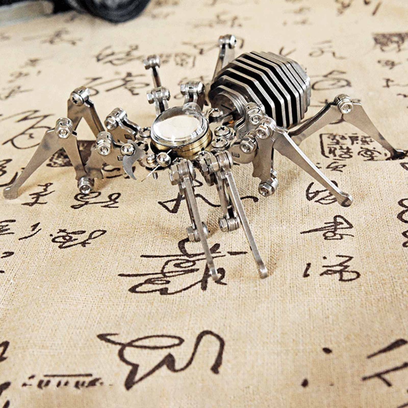 Đồng Hồ Kim Loại Hình Bàn Tay Và Bàn Chân Nhện Phong Cách Punk Sáng Tạo