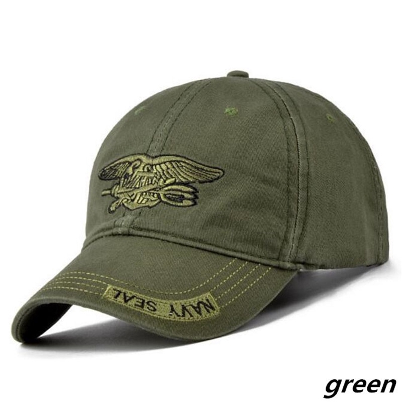 Fashion Exquisite US Navy Seal Logo Cap Top Quality Military Adjustable Caps