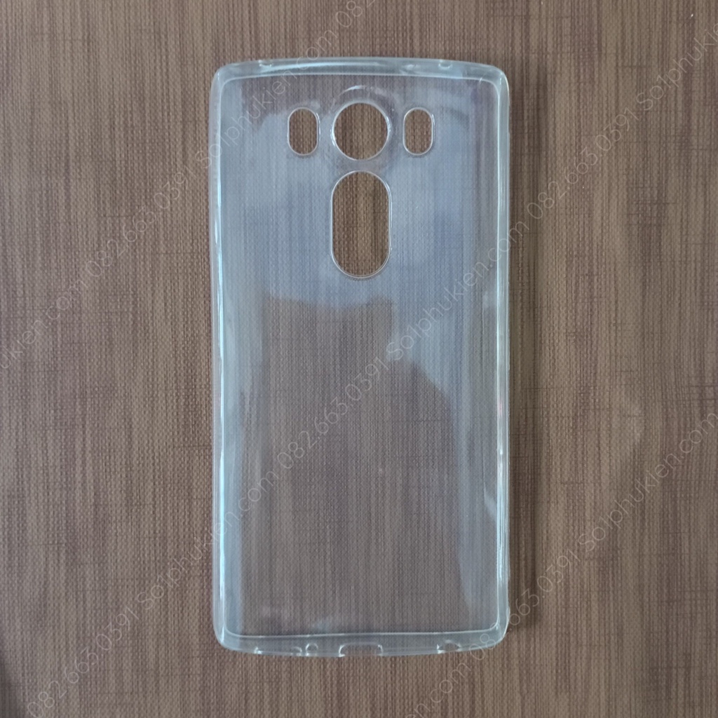 Ốp lưng dẻo silicon LG V10 dẻo trong suốt, bền đẹp