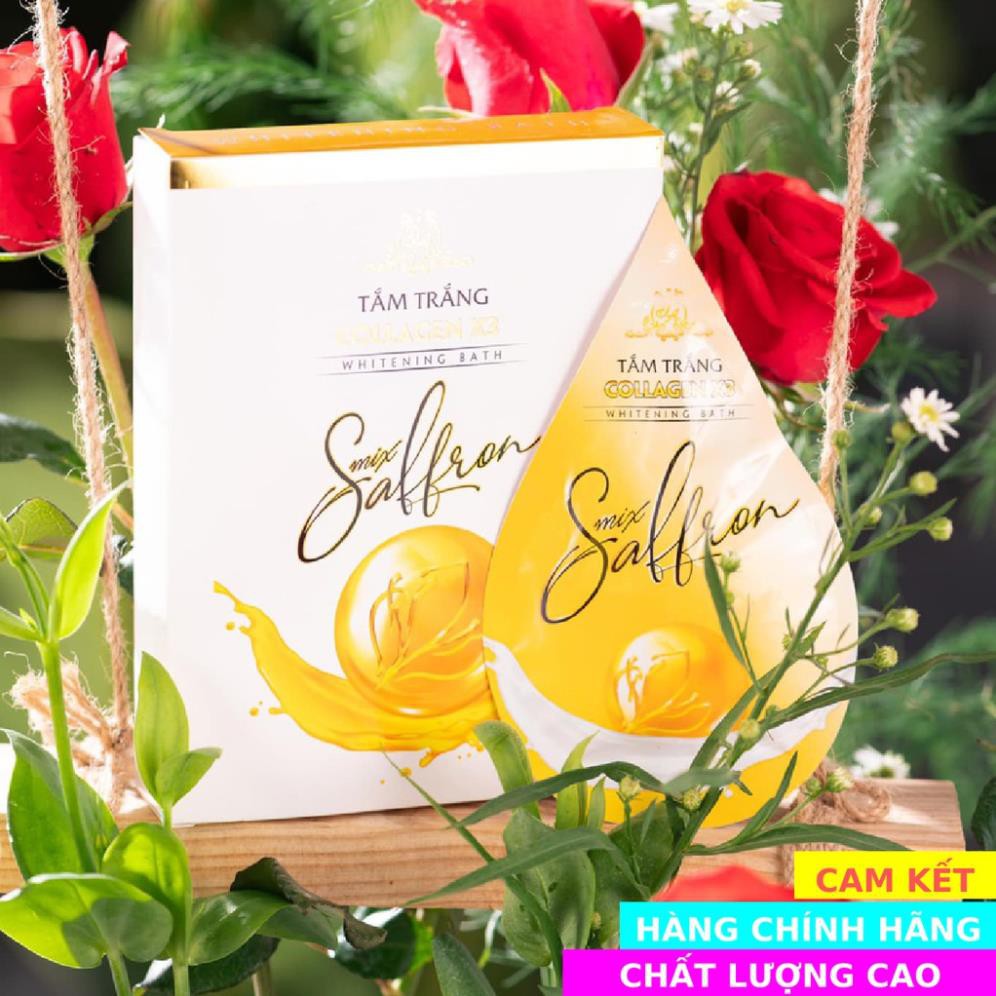 - Tắm trắng saffron X3 hàng chính hãng Mỹ Phẩm Đông Anh