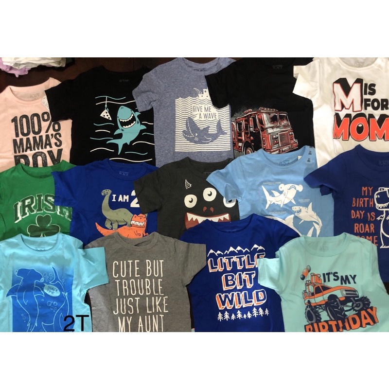 Áo thun bé trai xuất xịn 6M - 8 year ib chọn màu