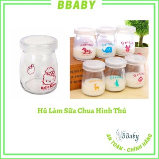 Lẻ 1 lọ thuỷ tinh đựng sữa chua, caramen