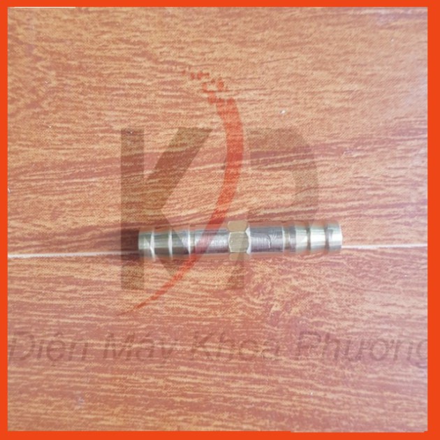 Cút đồng thẳng nối dây hơi phi 6mm 8mm