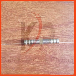 Cút đồng thẳng nối dây hơi phi 6mm 8mm