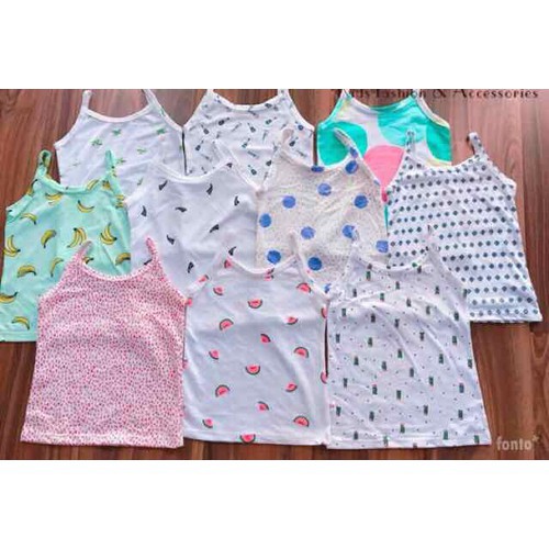 Áo 2 dây bé gái hàng lên từ vải xuất dư đủ size từ 5-40kg