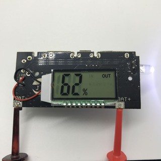 Mạch sạc dự phòng 2A có hiển thị LCD