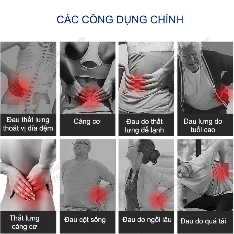 ĐAI LƯNG TỰ SINH NHIỆT HỖ TRỢ ĐIỀU ĐAU TRỊ ĐAU CỘT SỐNG VÀ MỎI CƠ THẮT LƯNG YX003