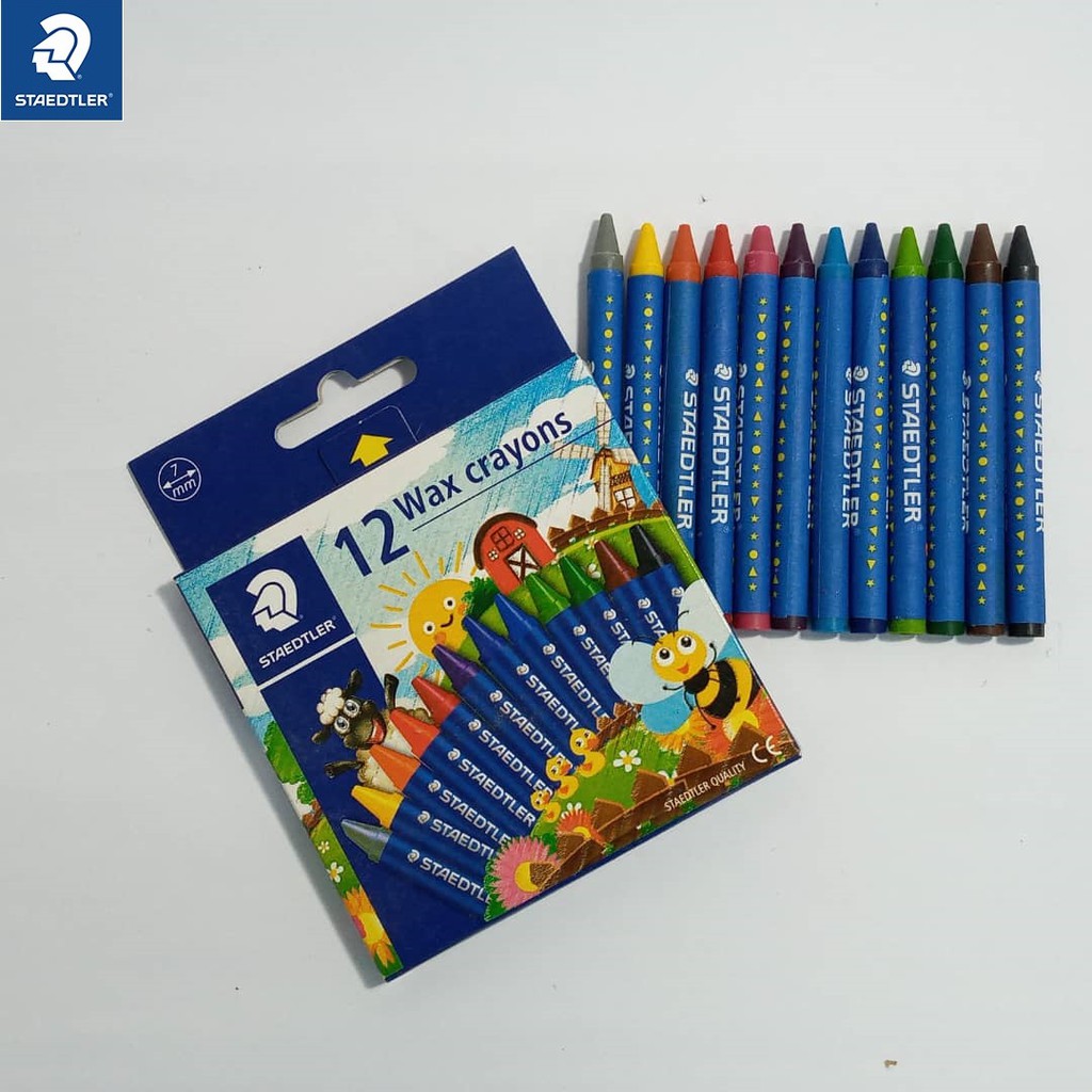 Hộp Sáp màu Staedtler 2200NC ( 8 màu,12 màu,16 màu,24 màu)