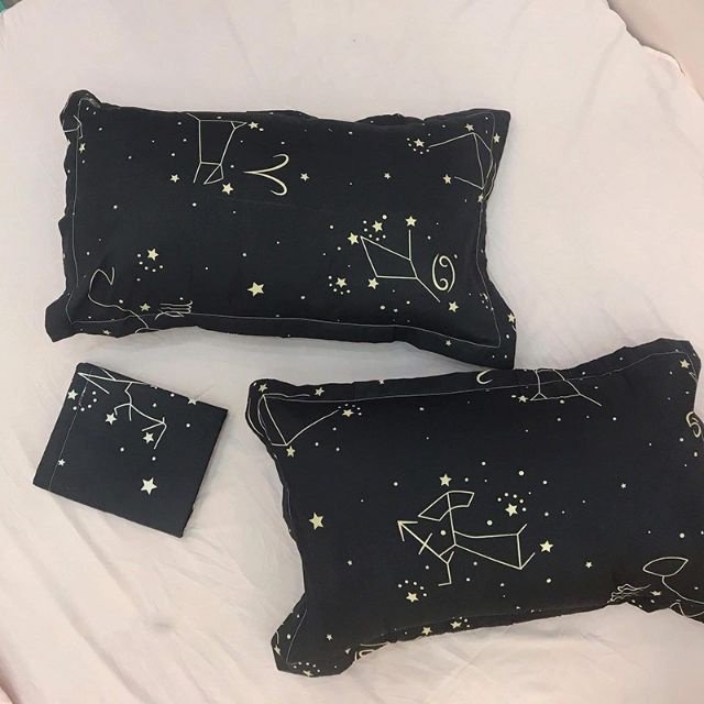 2 Vỏ Gối Nằm Cotton Poly Họa tiết đẹp,dễ thương_hàng không kèm ruột_ kích thước 45x65cm Thiết kế trẻ trung, hiện đại