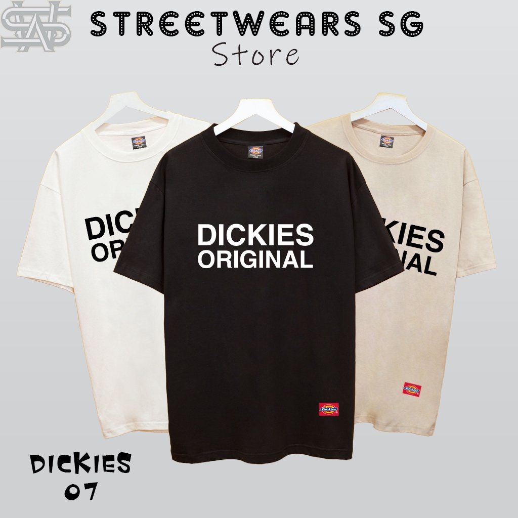 Áo Thun Dickies Original form rộng -T-Shirt Dickies cao cấp-DK07-Streetwears SG