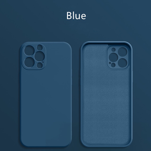 Ốp Điện Thoại Bằng Silicon Màu Lạt Cho iPhone 14 13 12 11 Pro Max X XS XR 7 8 Plus