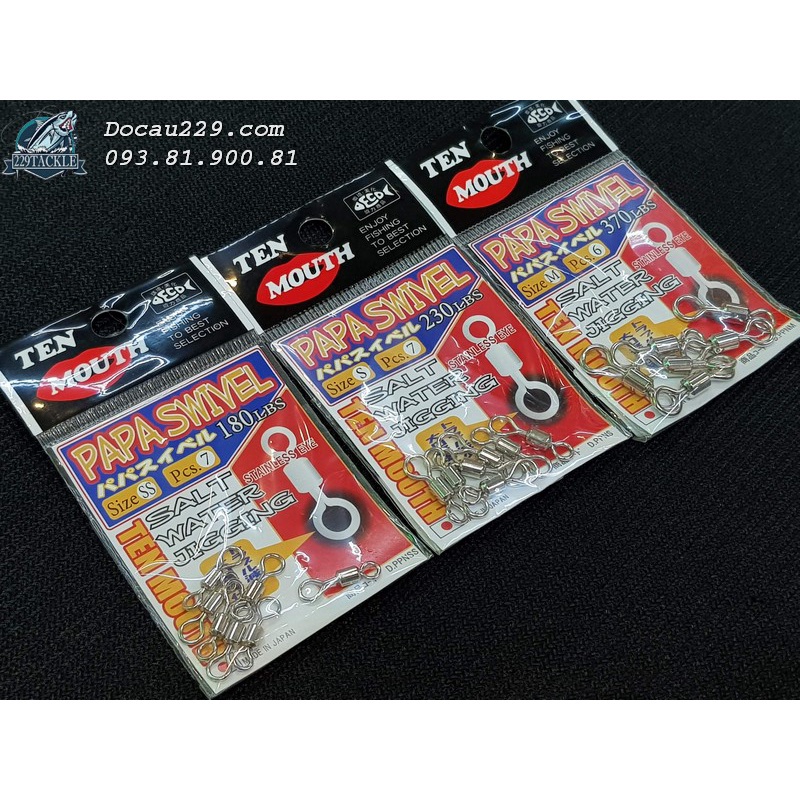 Khóa TEN MOUTH PAPA SWIVEL