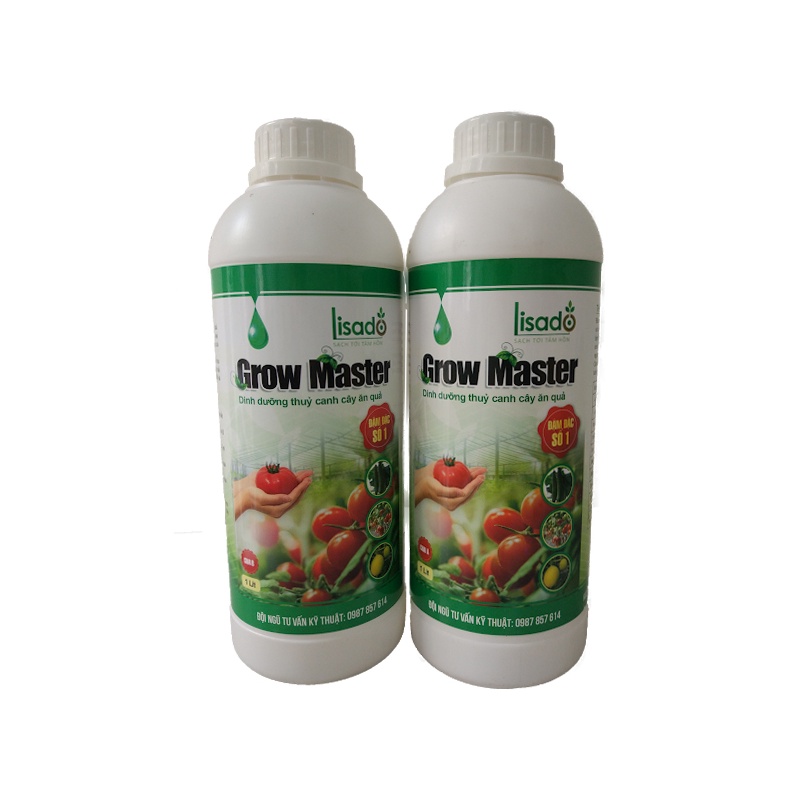 Dinh dưỡng Grow Master ăn quả cặp 2 lít