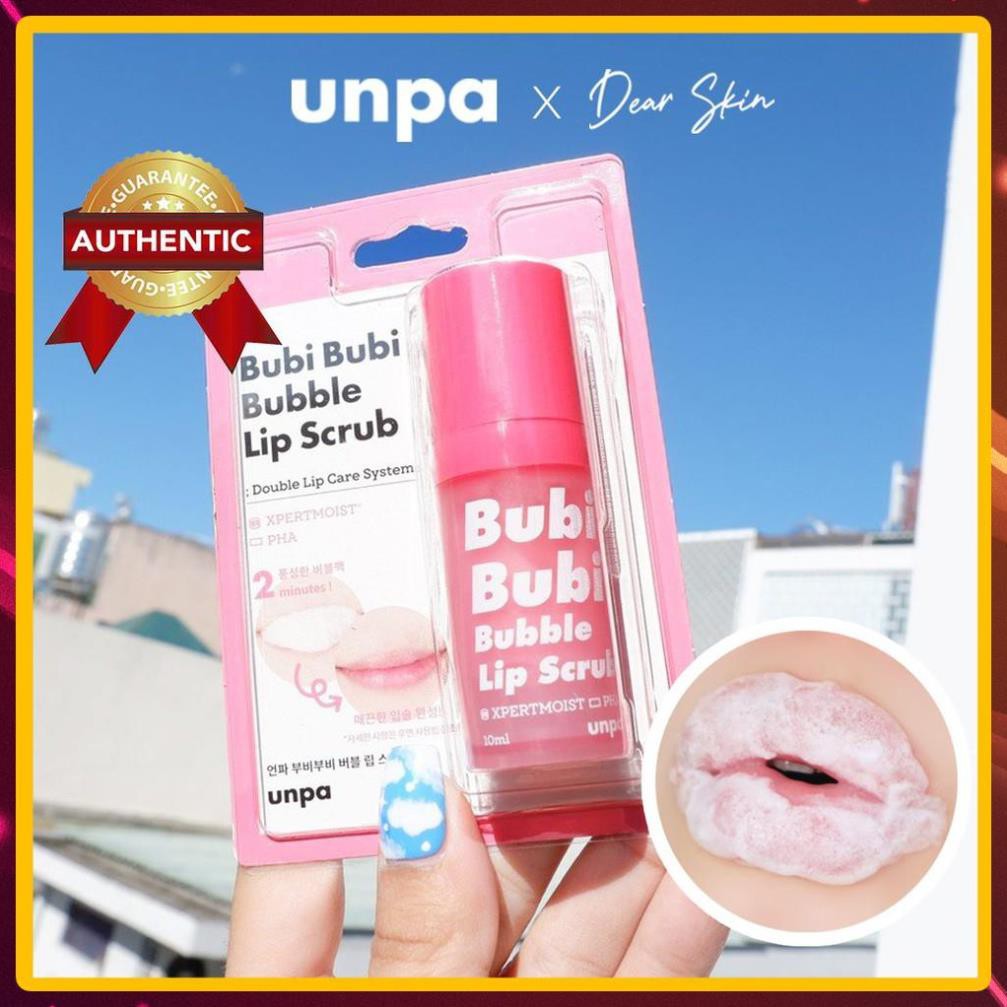 [Mẫu Mới 2021] Bubi Bubi Lip Son Dưỡng môi tẩy tế bào chết môi - tẩy da chết môi - gel làm mềm và hồng môi By Unpa | BigBuy360 - bigbuy360.vn