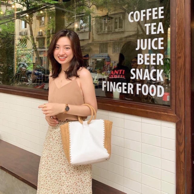 ÁO 2 dây lụa nhiều màu hotrend