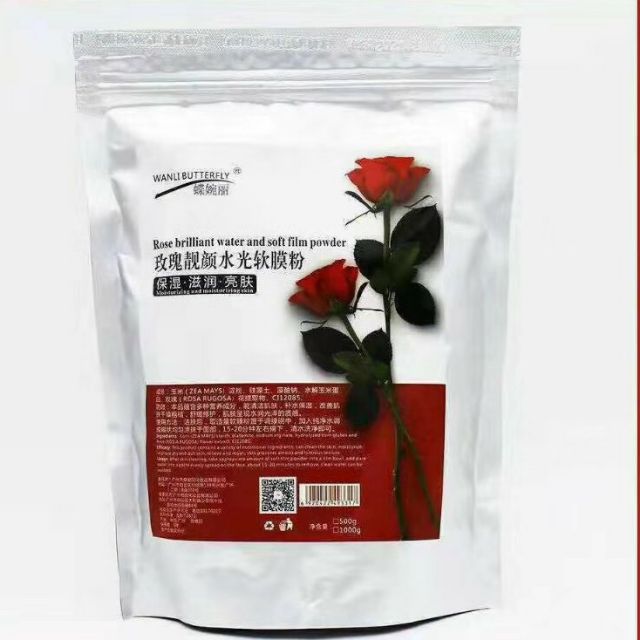 Mặt nạ collagen hoa hồng đỏ ( mặt nạ DNA cá hồi)