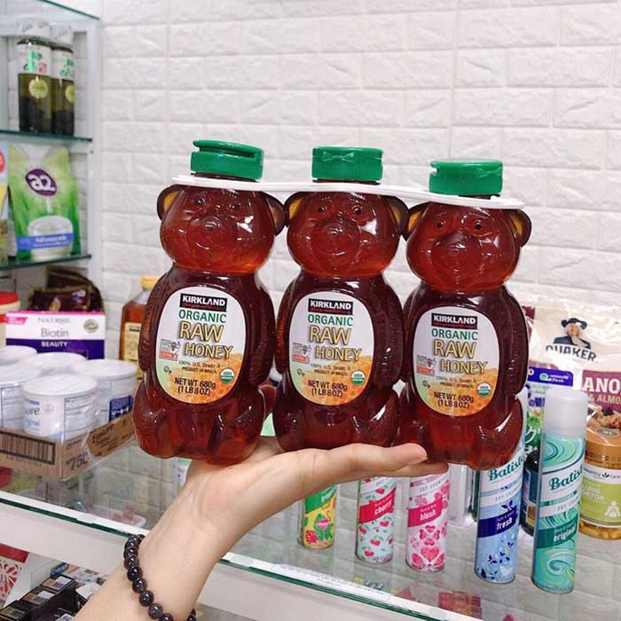 MẬT ONG NGUYÊN CHẤT KIRKLAND ORGANIC RAW HONEY MỸ 680G NHẬP KHẨU CHÍNH HÃNG - 6415