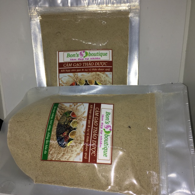 100g Bột Cám thảo dược 24 vị sáng đều màu da | BigBuy360 - bigbuy360.vn