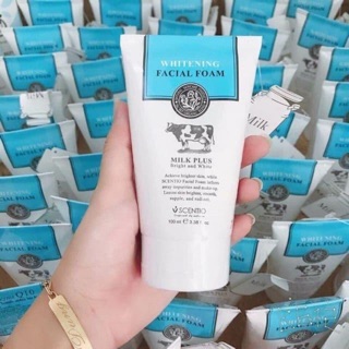 Sữa rửa mặt trắng da Milk plus 100ml Thái lan
