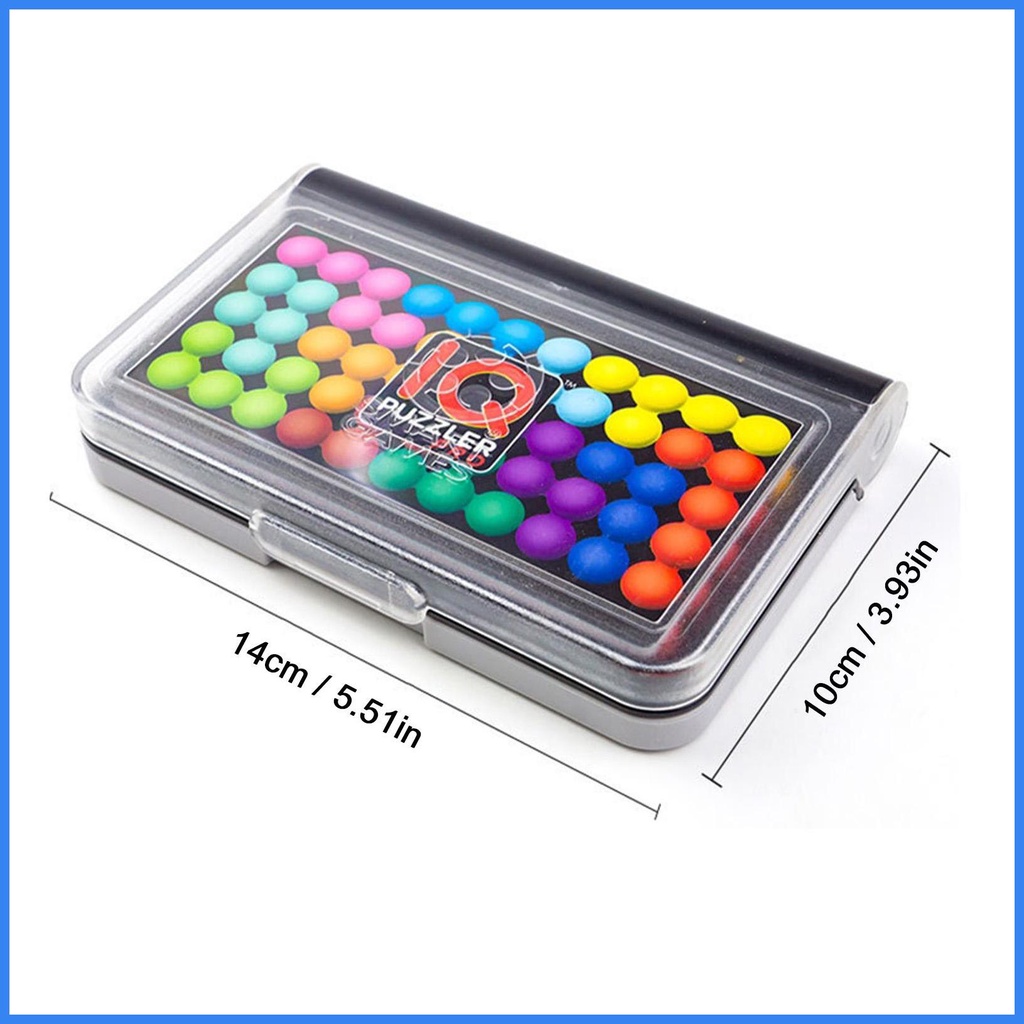 Bộ Đồ Chơi Xếp Hình 120 Thử Thách Trí Tuệ IQ 2D Và 3D