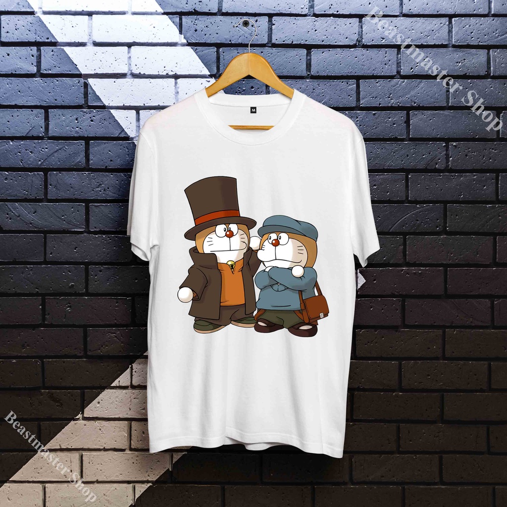Áo Thun Doraemon Mèo máy Doremon nam giá rẻ cute cực chất dễ thương ngắn tay O12DRM057