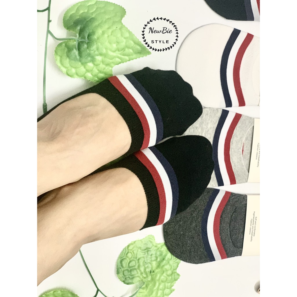 Tất lười nam, vớ lười nam có đệm chống tụt trẻ trung năng động