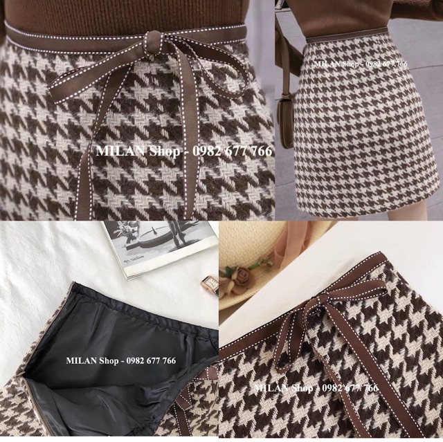 Chân váy dạ ngắn - dài hoạ tiết nhiều kiểu style | BigBuy360 - bigbuy360.vn